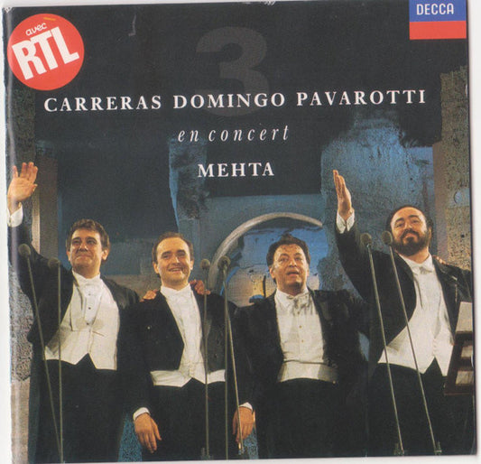 Carreras, Domingo, Pavarotti, Mehta – En Concert