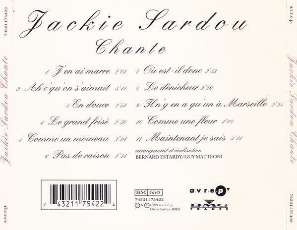 Jackie Sardou - Chante