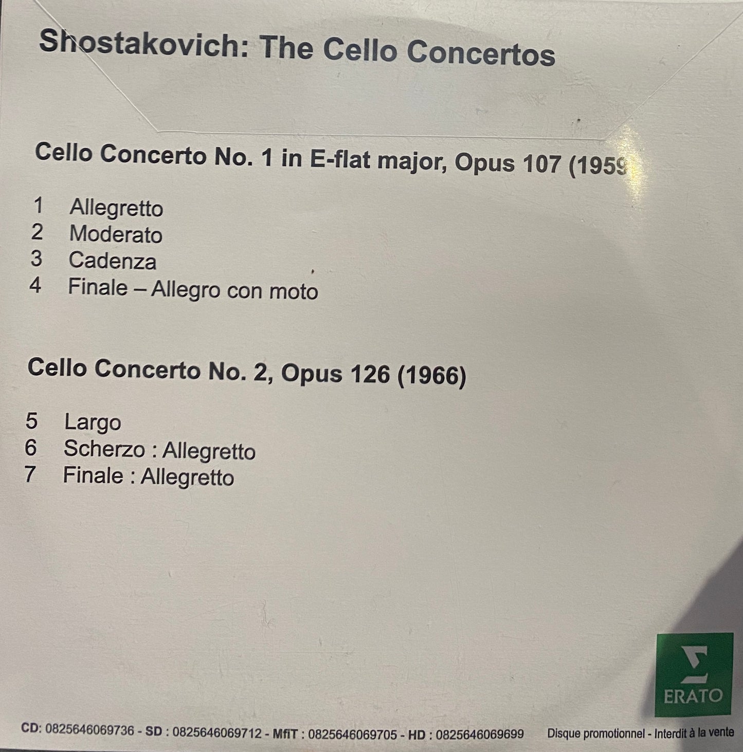 Dmitri Shostakovich, Gautier Capuçon, Orchestra Of The Mariinsky Theatre, Valery Gergiev - The Cello Concertos