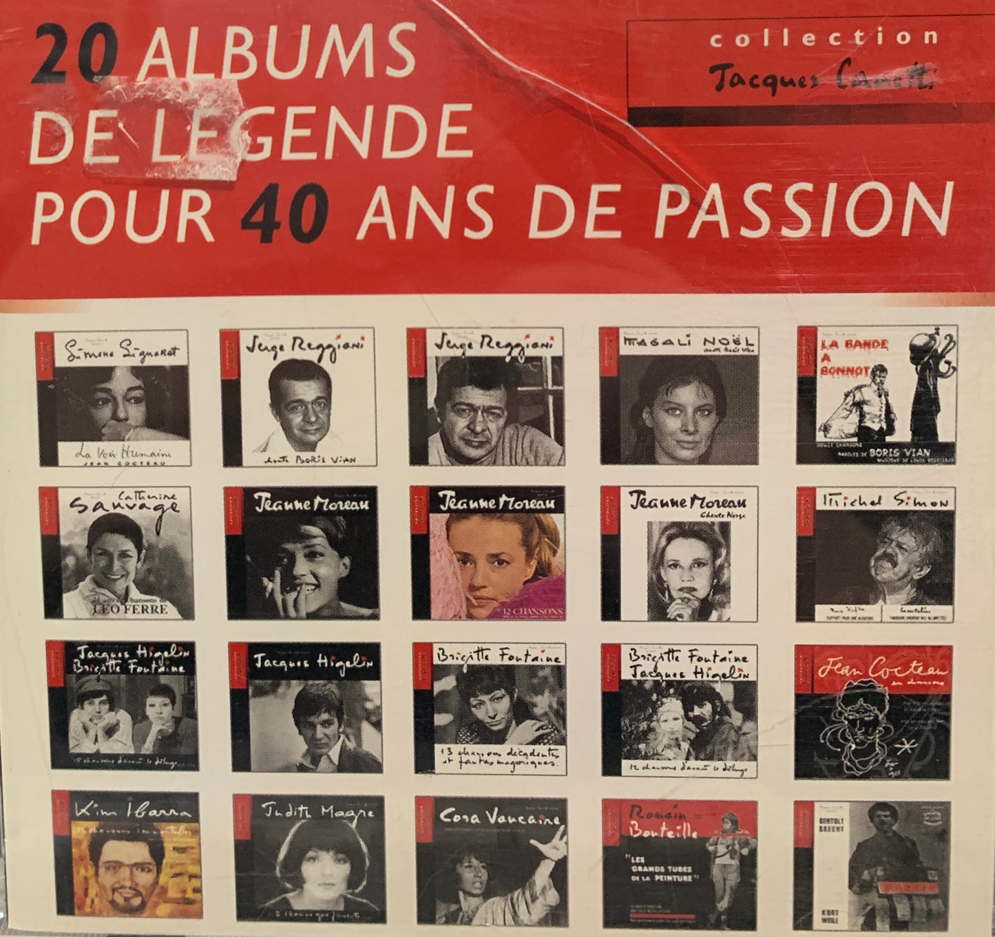 20 Albums de légende