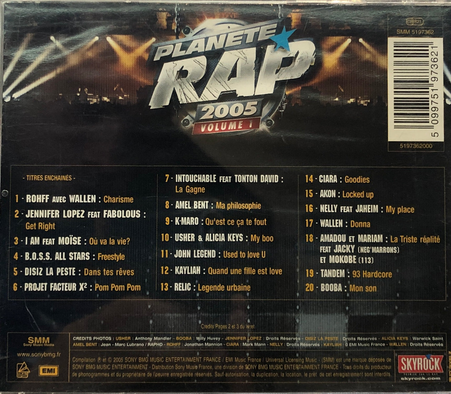 Planete rap - 2005 Vol 1