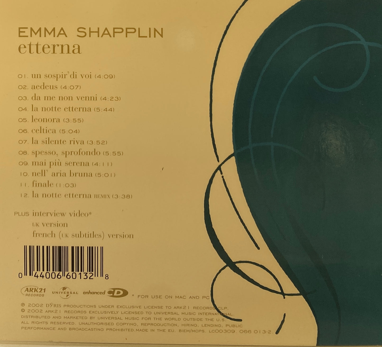 Emma Shapplin - Etterna