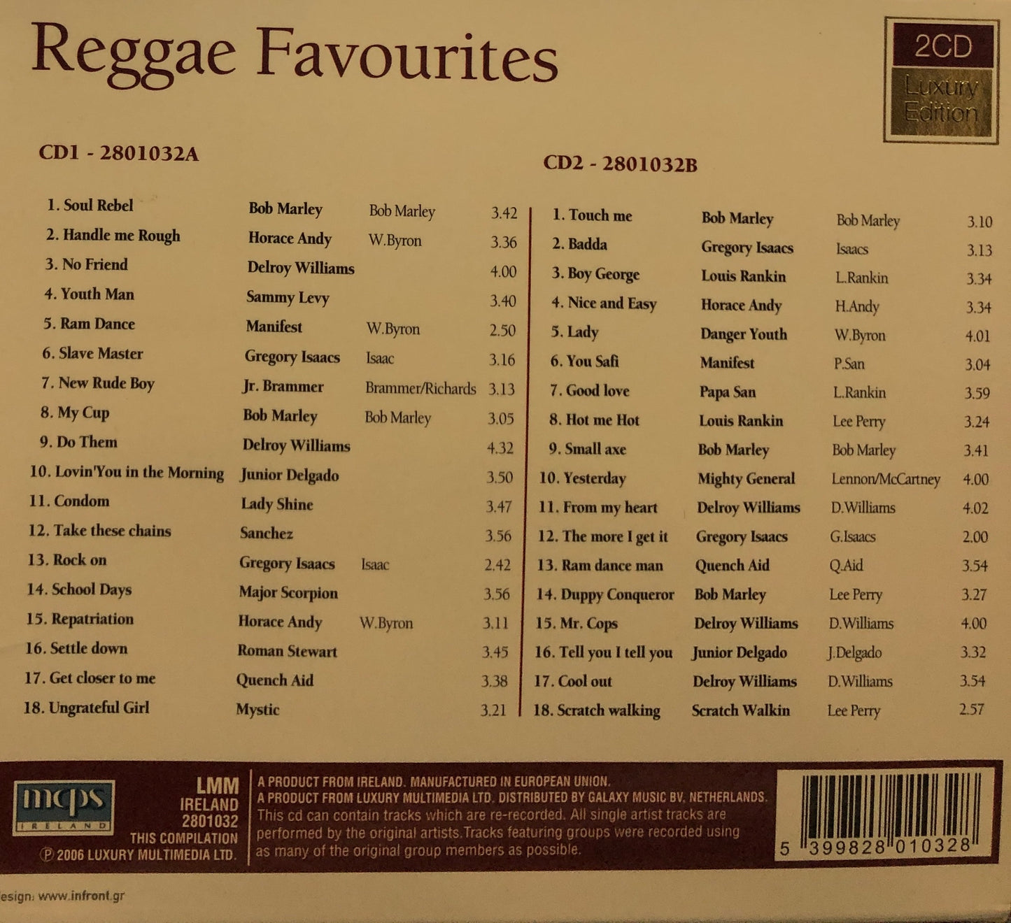 Reggae Favourites