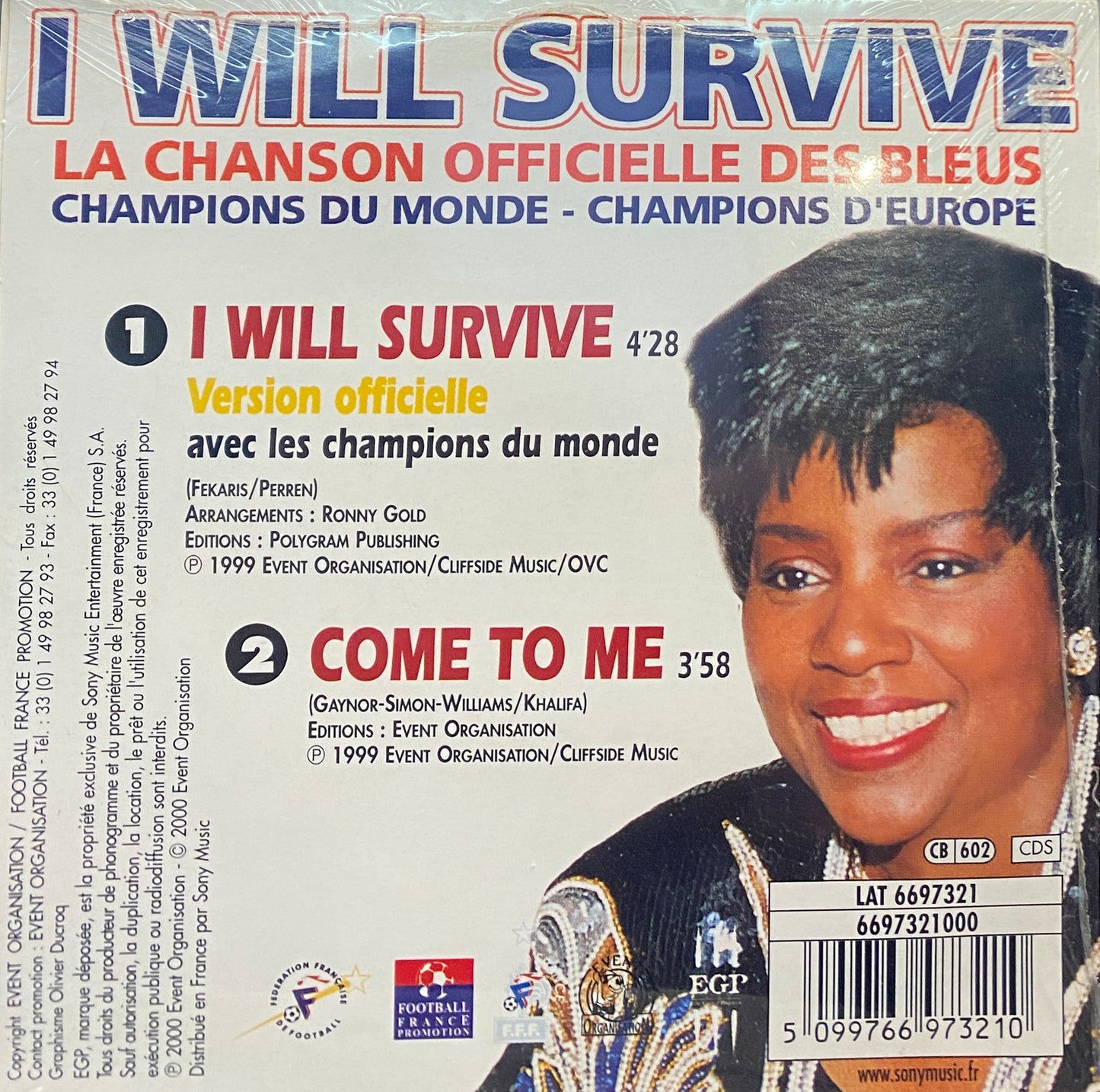 Gloria Gaynor - I Will Survive - La Chanson Officielle Des Bleus