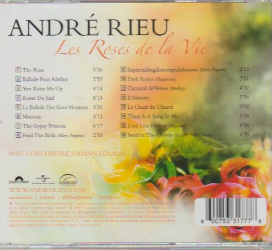 André Rieu - Les roses de la vie