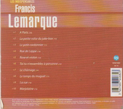 Francis Lemarque - Les Indispensables