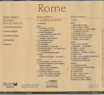 rome grandes cites de la musique