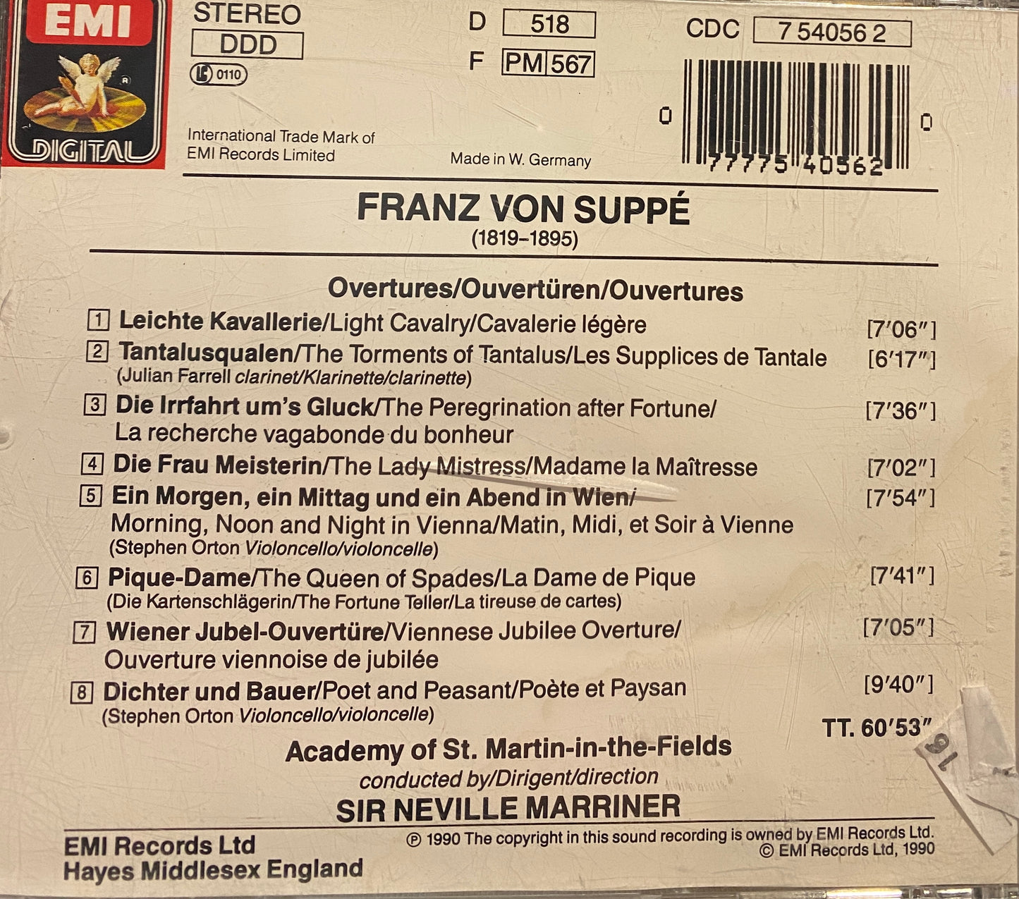 Suppé - Ouverturen