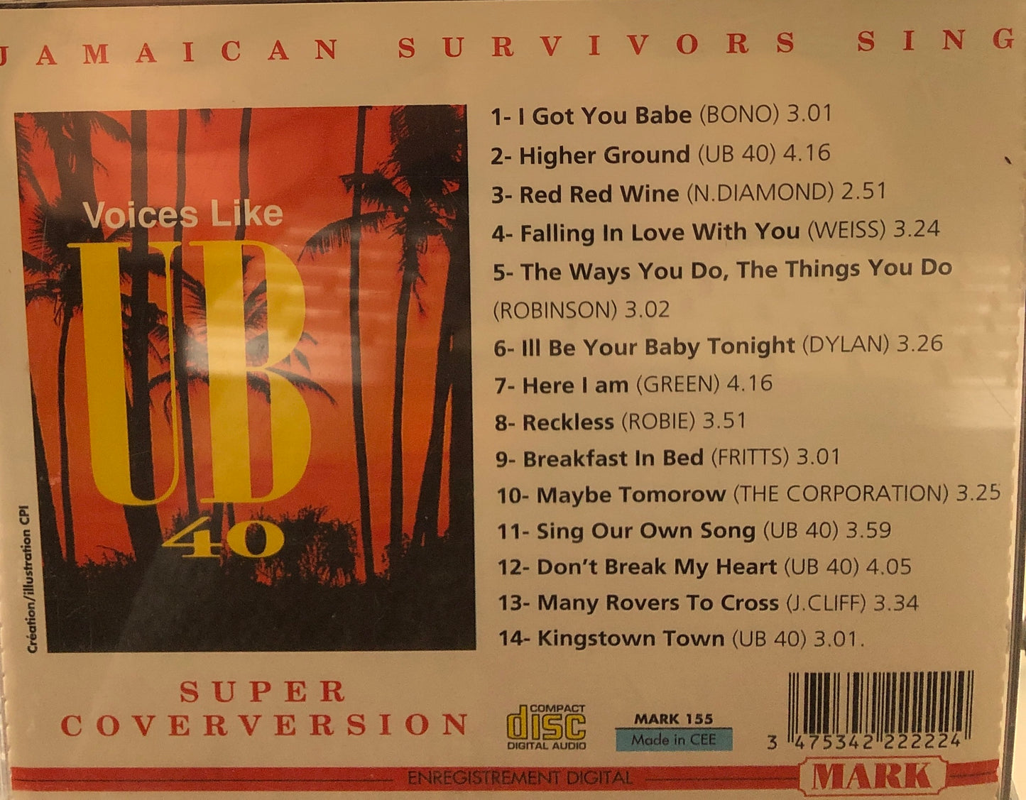 Voices Like UB40 - Jamaican Survivors Sing