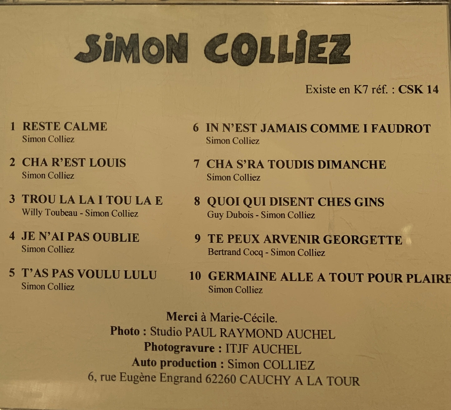 Simon Colliez - C'est la vie