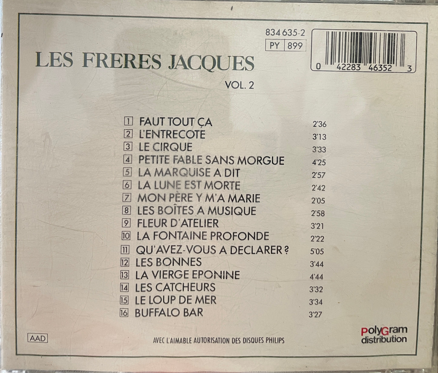 Les Frères Jacques - Les Freres Jacques - Vol. 2