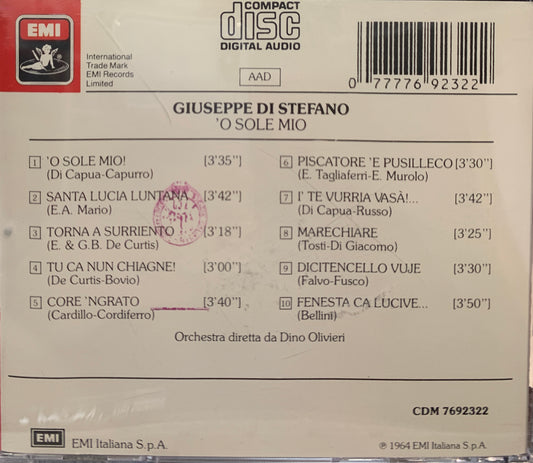 Giuseppe Di Stefano -'O sole mio !