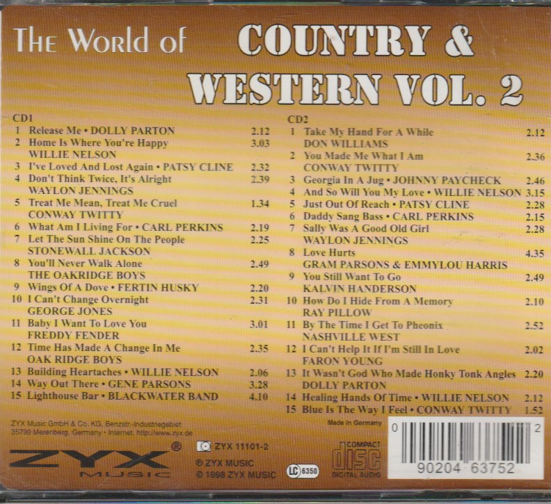 The World Of Country & Western Vol. 2