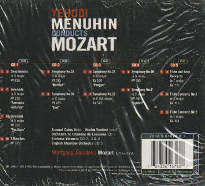 Yehudi Menuhin Conducts Mozart