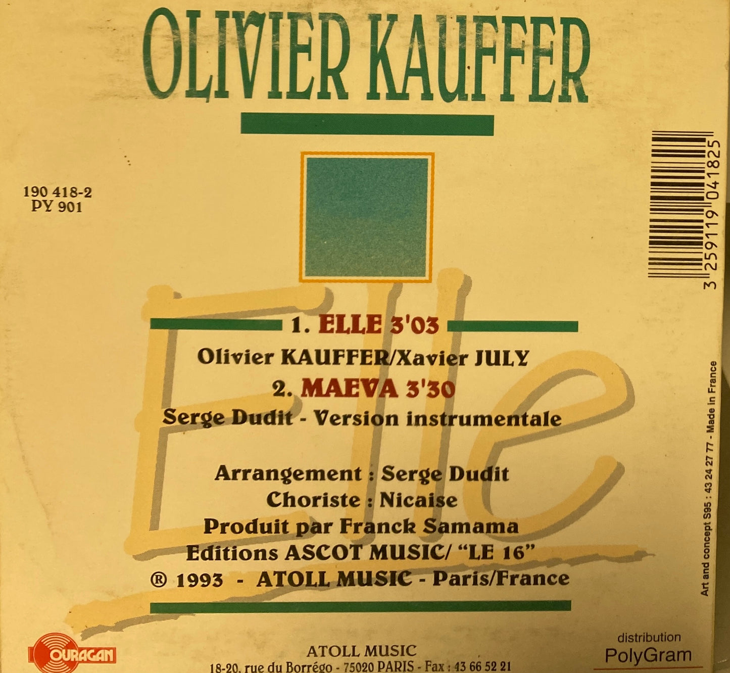 Olivier Kauffer - Elle