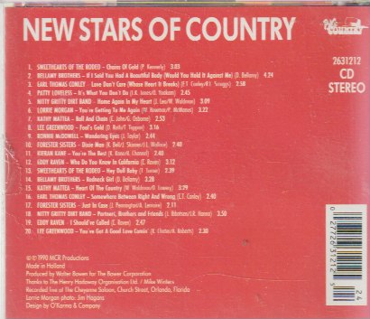 New Stars Of Country