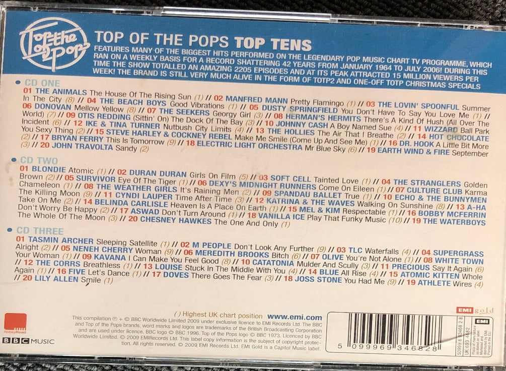 Top Of The Pops - Top Tens