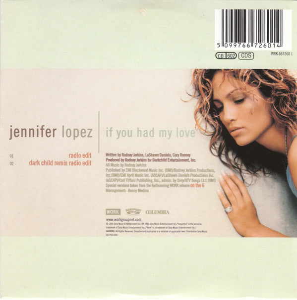 Jennifer Lopez - If You Had My Love