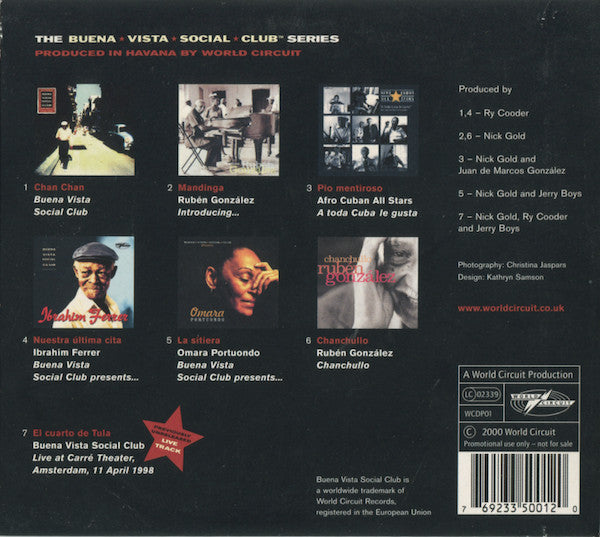 Buena Vista Social Club - The Buena Vista Social Club Series Sampler