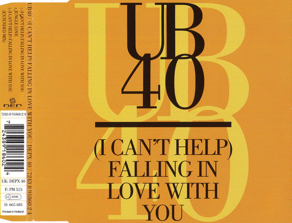 UB40 - (I Can't Help) Falling In Love With You