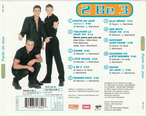 2 Be 3 - Partir Un Jour