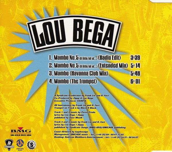 Lou Bega - Mambo No.5 (A Little Bit Of ...)