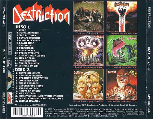 Destruction - Best Of