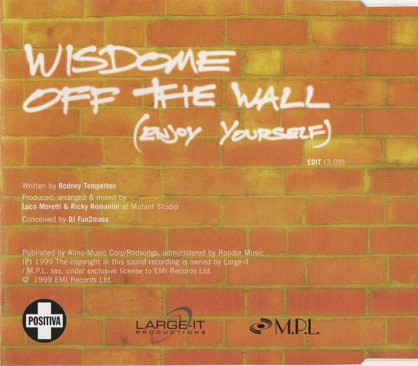 Wisdome - Off The Wall (Enjoy Yourself)