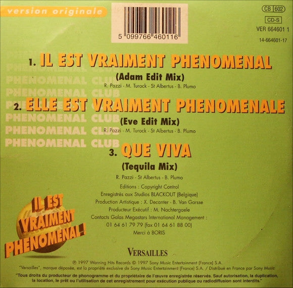 Phenomenal Club - Il Est Vraiment Phenomenal