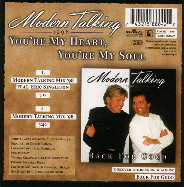 Modern Talking - You're My Heart