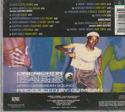 One night in Paris 2 : Afrocaribbean sound