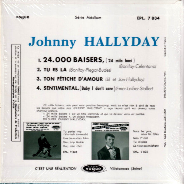 Johnny Hallyday - 24.000 Baisers