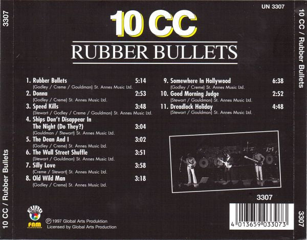 10cc - Rubber Bullets