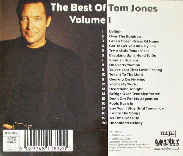 Tom Jones - The Best Of Tom Jones - Volume 1