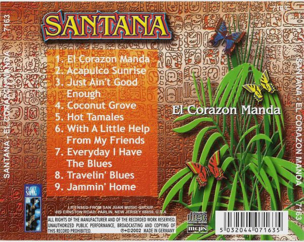 Santana - El Corazon Manda