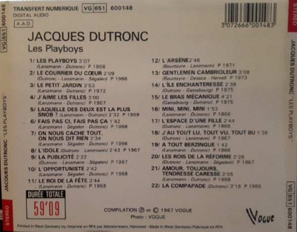 Jacques Dutronc - Les Playboys