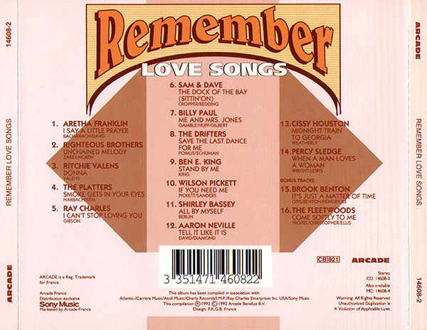 Remember Love Songs