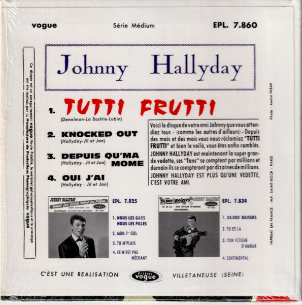 Johnny Hallyday - Tutti Frutti