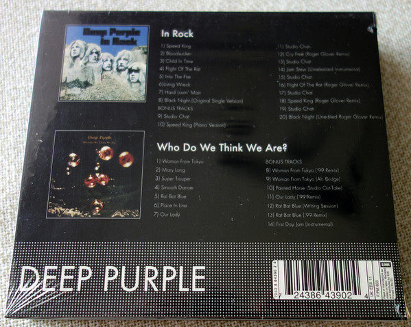 Deep Purple - In Rock / Who Do We Think We Are? 25th Anniversary