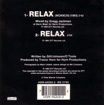 Frankie Goes To Hollywood - Relax