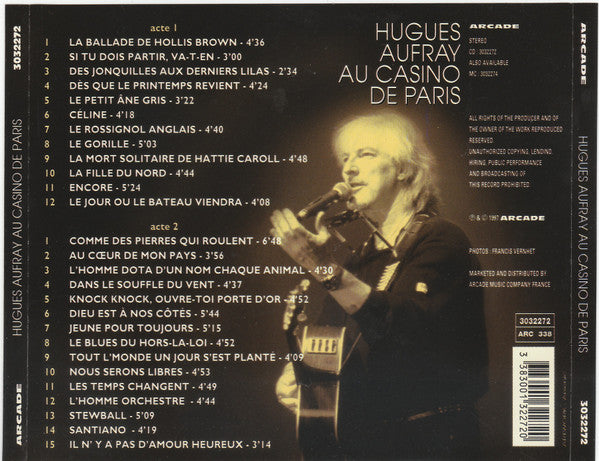 Hugues Aufray - Au Casino De Paris