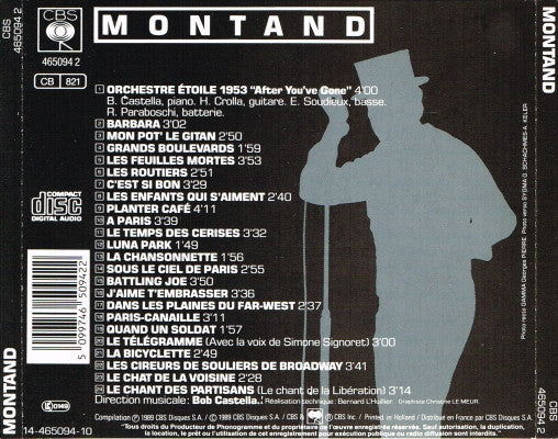 Yves Montand - 47 Titres