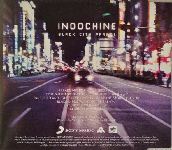 Indochine - Black City Parade