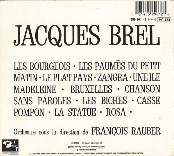 Jacques Brel - Jacques Brel