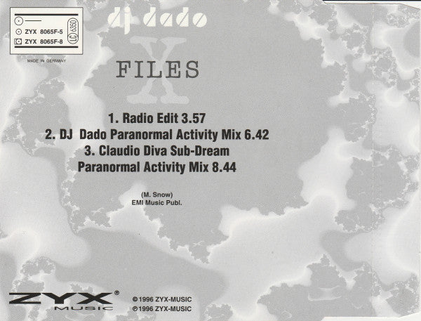 DJ Dado - X-Files