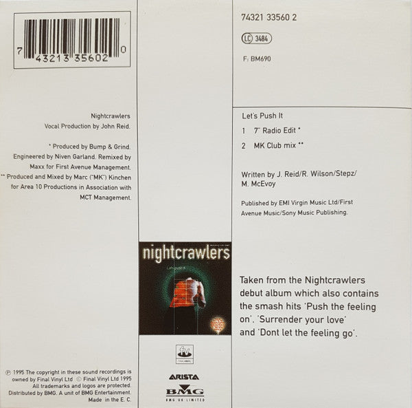 Nightcrawlers Featuring John Reid - Let's Push It