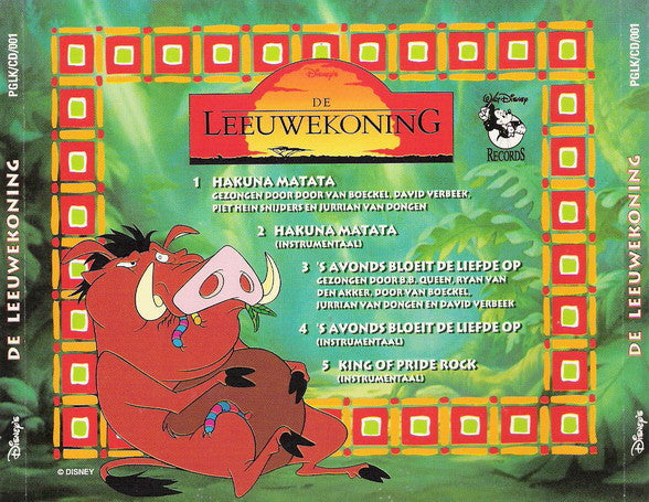 De Leeuwekoning - Sing-Along