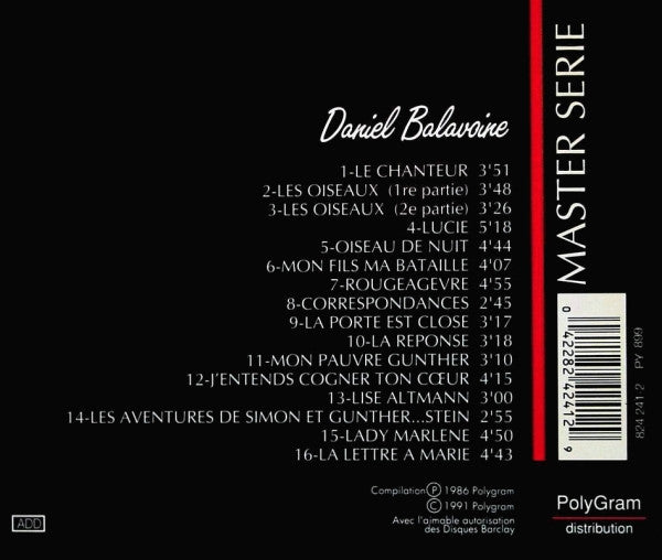 Daniel Balavoine - Daniel Balavoine