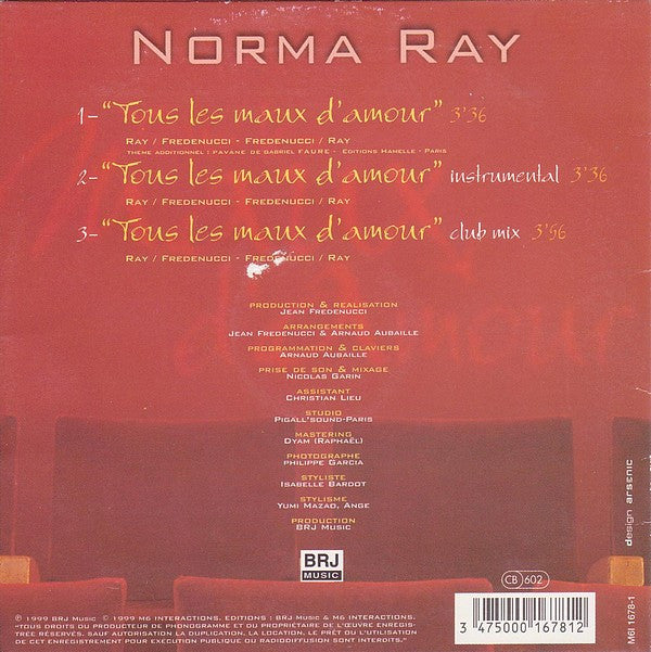 Norma Ray - Tous Les Maux D'Amour