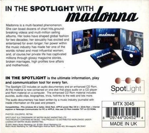 Madonna - In The Spotlight With Madonna